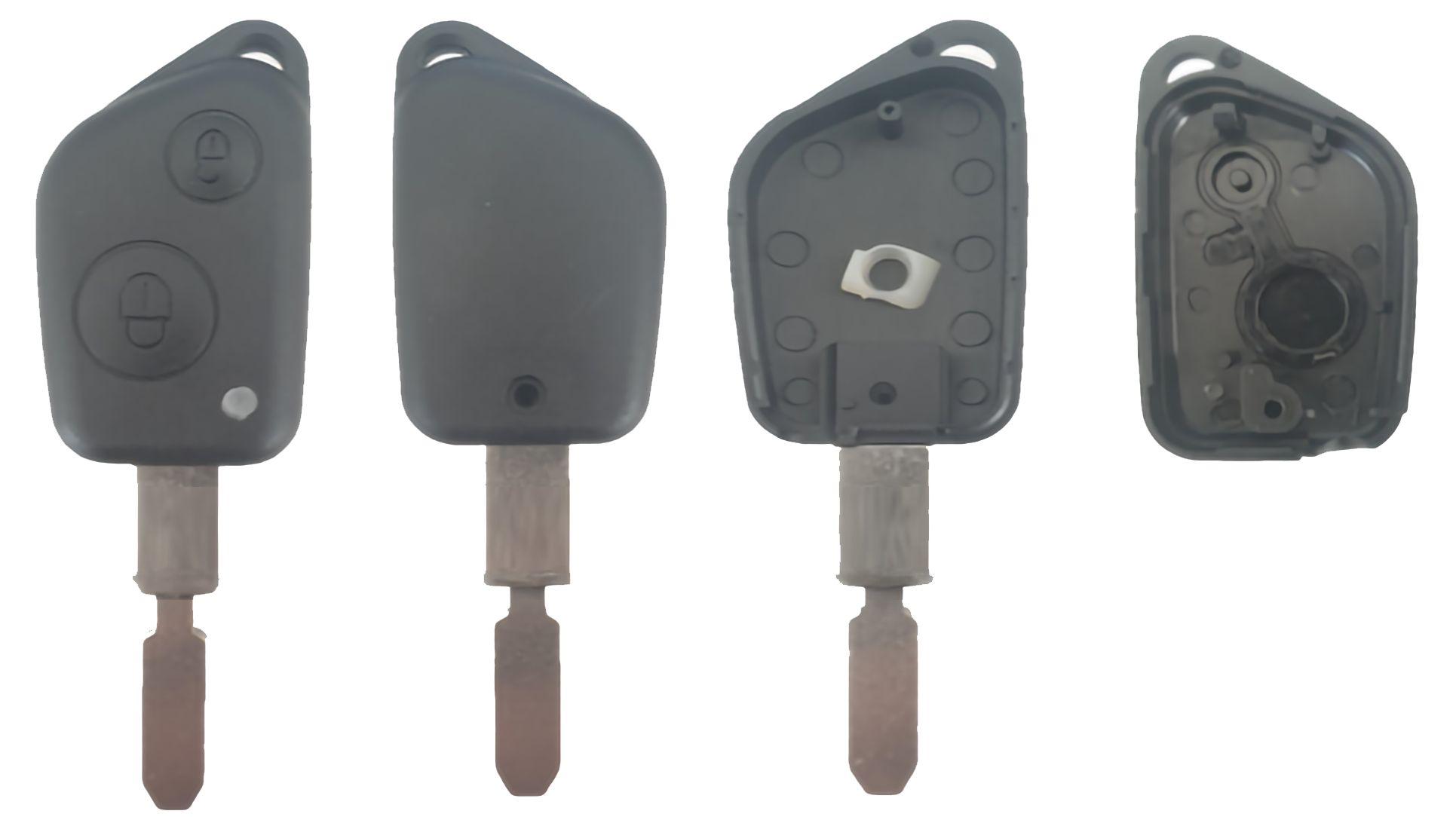 PSA-S50B, 2 knops, PSA style, lege behuizing