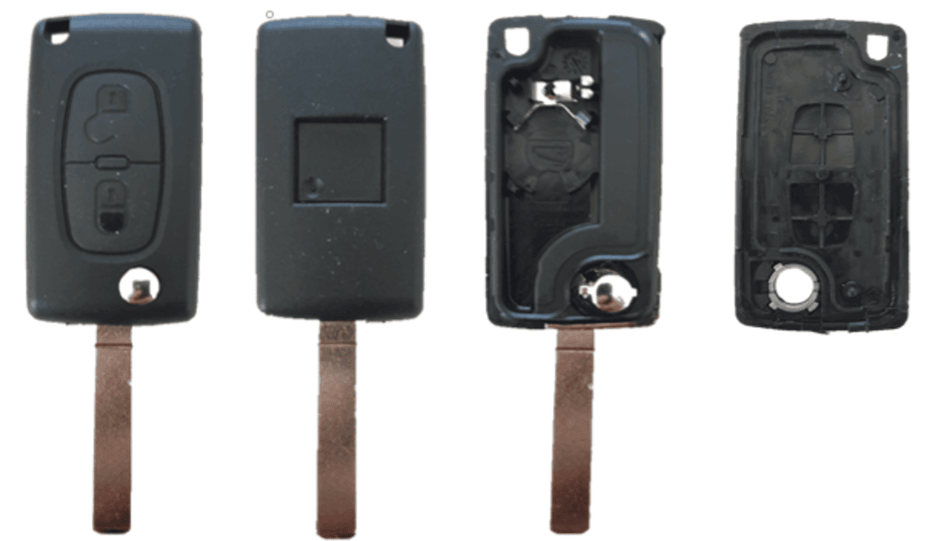 PSA-S01A, 2 knops, PSA style, lege behuizing