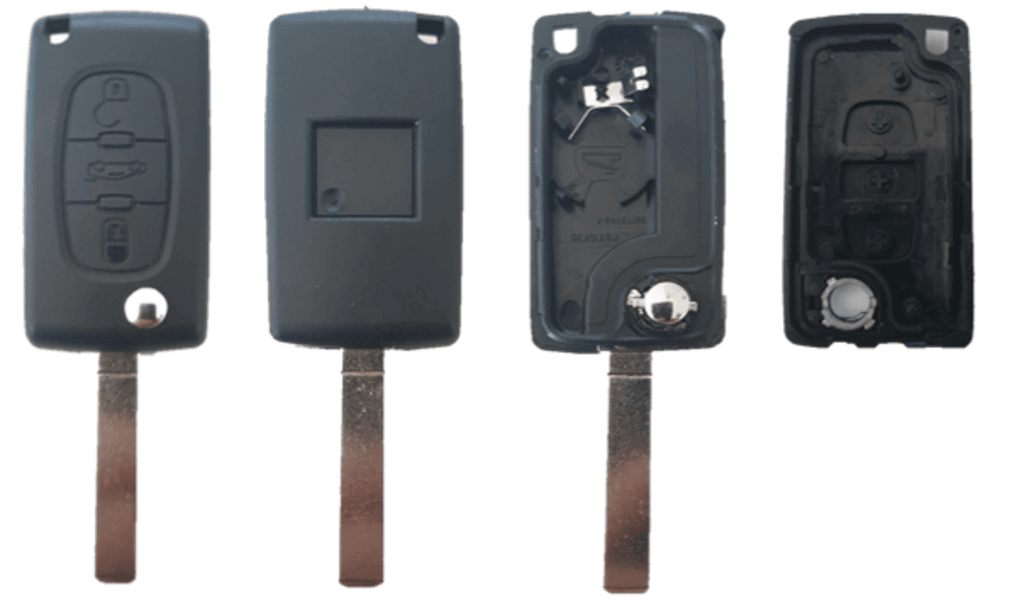 PSA-S05A, 3 knops, PSA style, lege behuizing