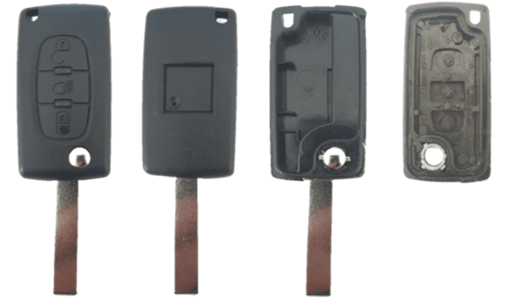 PSA-S09A, 3 knops, PSA style, lege behuizing