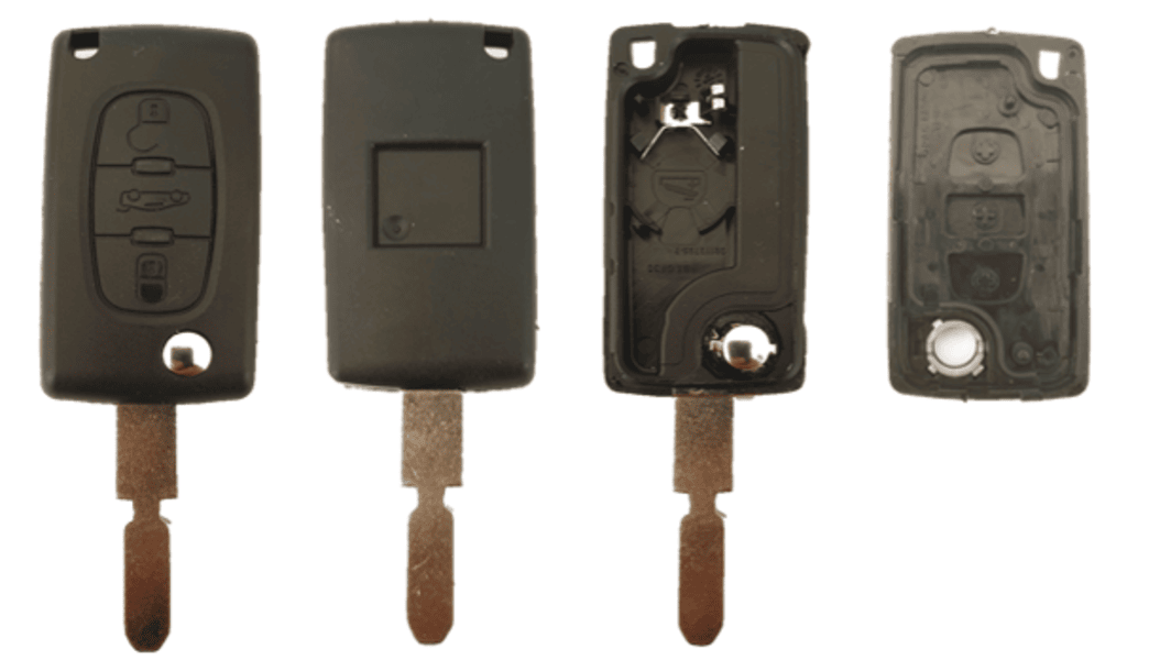 PSA-S07A, 3 knops, PSA style, lege behuizing