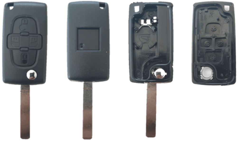 PSA-S11A, 4 knops, PSA style, lege behuizing
