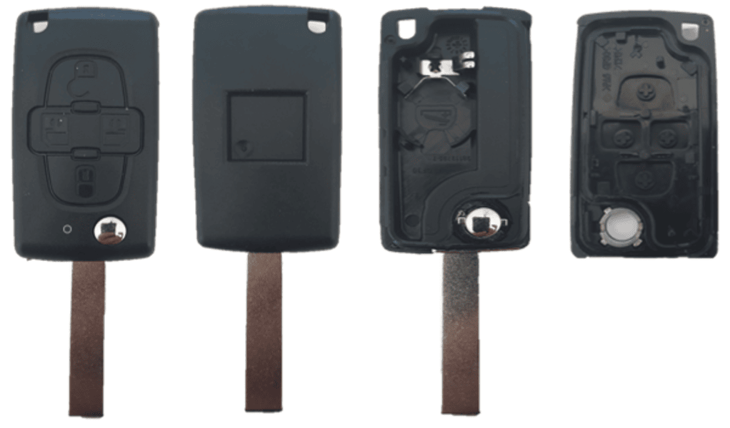 PSA-S12A, 4 knops, PSA style, lege behuizing