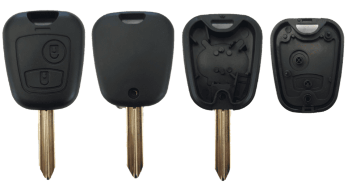 PSA-S27B, 2 knops, PSA style, lege behuizing