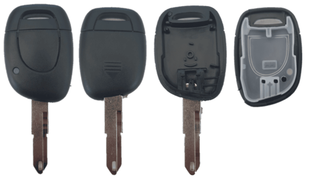 REN-S03B, 1 knops, Renault style, lege behuizing
