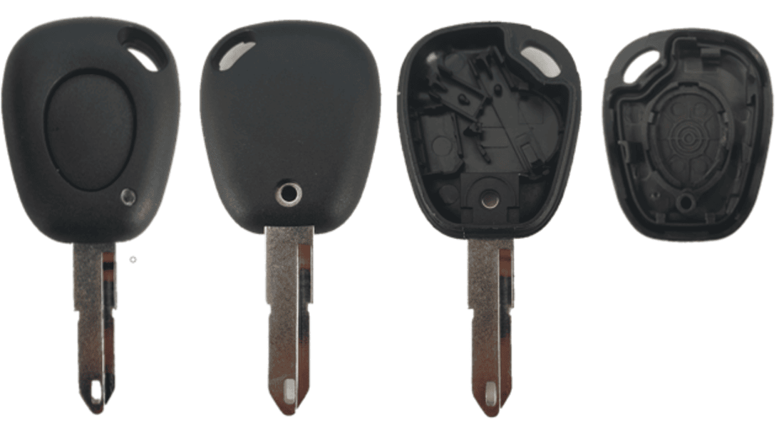 REN-S02A, 1 knops, Renault style, lege behuizing