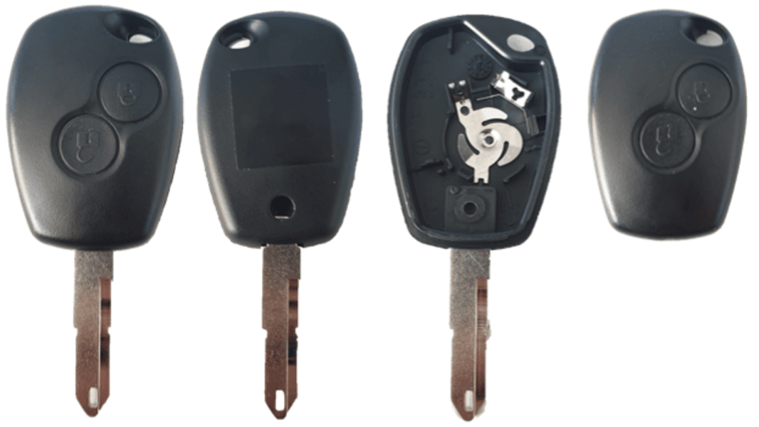 REN-S05A, 2 knops, Renault style, lege behuizing
