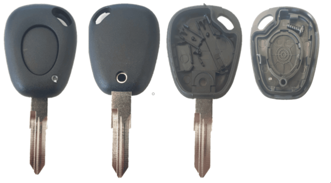 REN-S02B, 1 knops, Renault style, lege behuizing