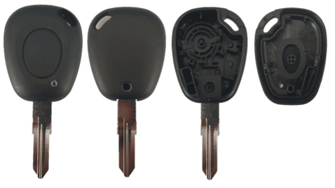 REN-S23B, 1 knops, Renault style, lege behuizing
