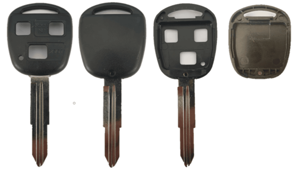 TOY-S11B, 2 knops, Toyota style, lege behuizing
