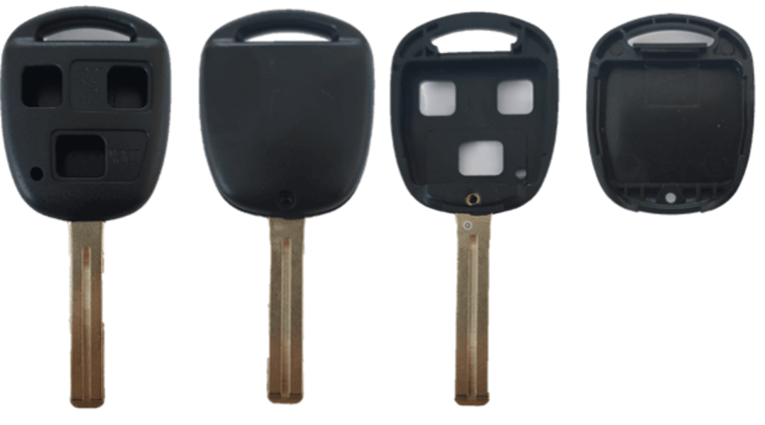 TOY-S25, 3 knops, Toyota style, lege behuizing