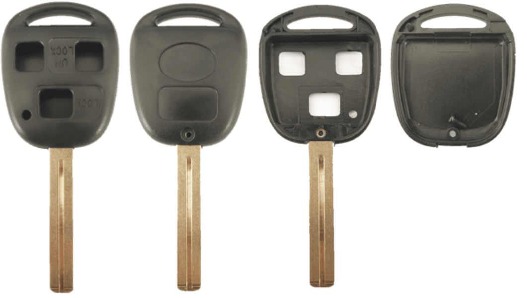 TOY-S19, 3 knops, Toyota style, lege behuizing