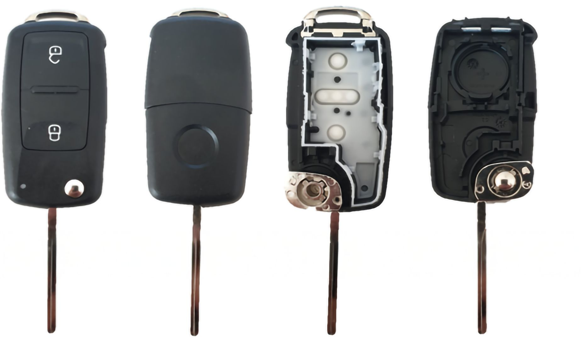 VAG-S53A, 2 knops, VAG style, lege behuizing