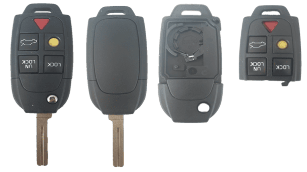 VOL-S06D, 5 knops, Volvo style, lege behuizing