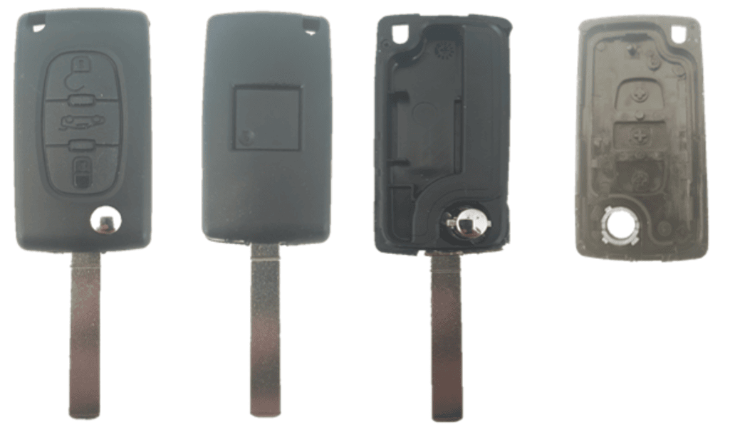 PSA-S05B, 3 knops, PSA style, lege behuizing