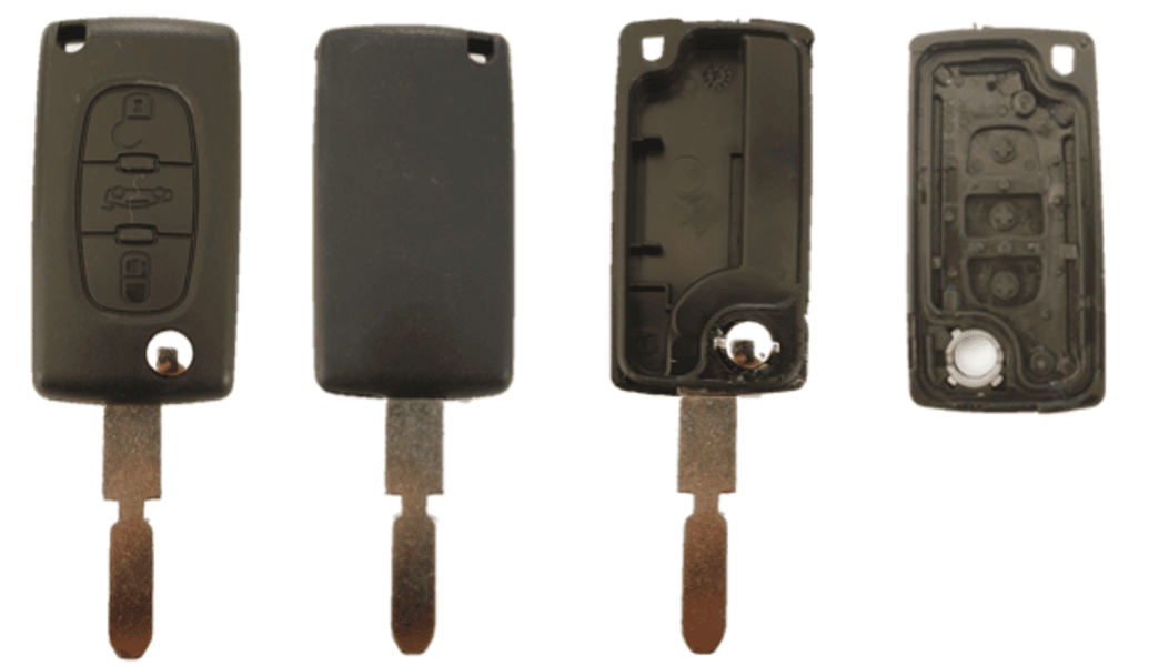 PSA-S07B, 3 knops, PSA style, lege behuizing