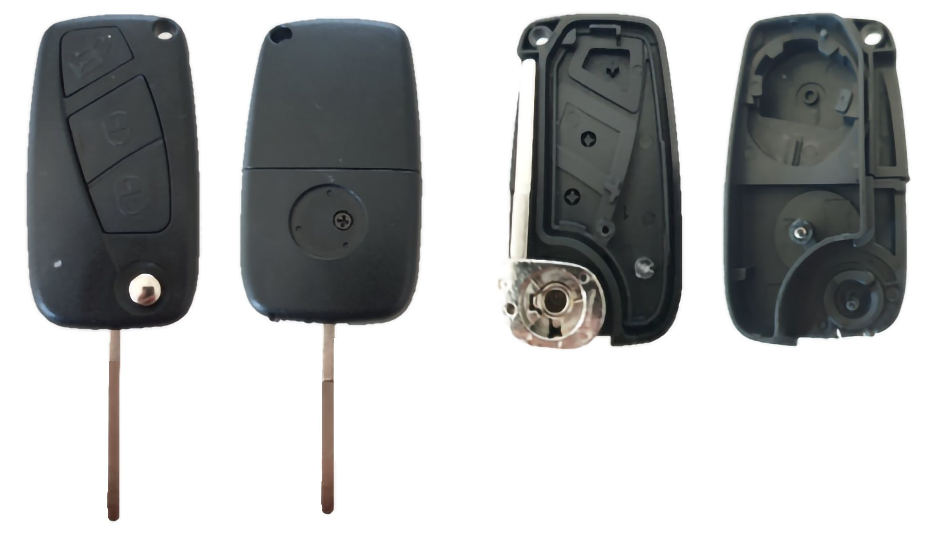 FOR-S14A, 3 knops, FCA style, lege behuizing
