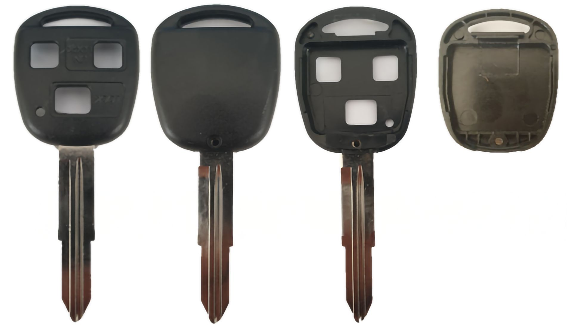 TOY-S11C, 3 knops, Toyota style, lege behuizing