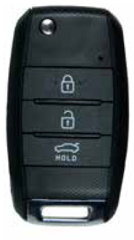 KIA-R002, 3 knops, Kia/Hyundai style