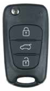 KIA-R003, 3 knops, Kia/Hyundai style
