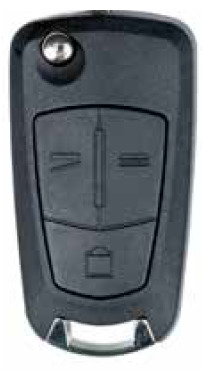 OPE-R002, 3 knops, Opel style