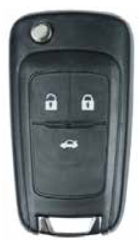 OPE-R014, 3 knops, Opel style