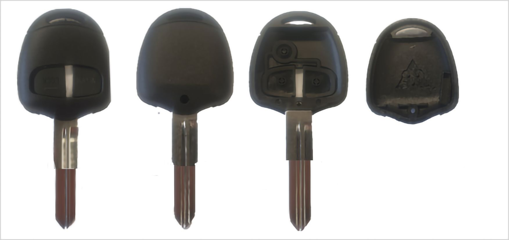MIT-S24A, 2 knops, Mitsubishi style, lege behuizing