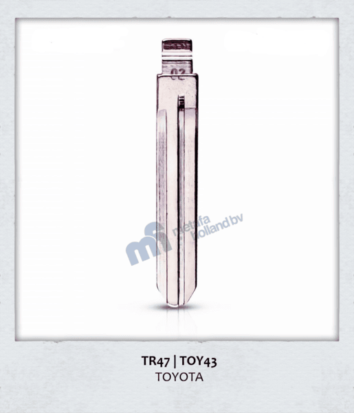 KD-TOY43, Sleutelbaard voor Toyota