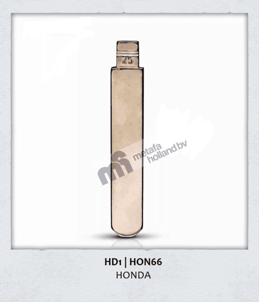 KD-HON66, Sleutelbaard voor Honda