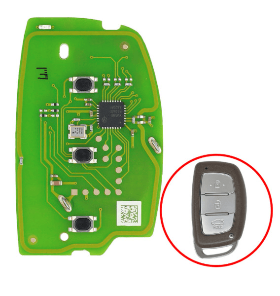 XZHY84EN, 3 knops, Hyundai style