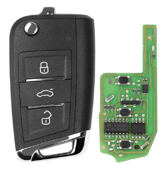 XEMQB1EN, 3 knops, VAG style