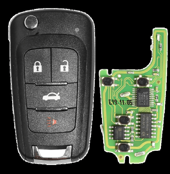 XNBU01EN, 2 knops, Opel style