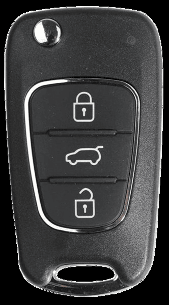 XKHY02EN, 3 knops, Kia/Hyundai style