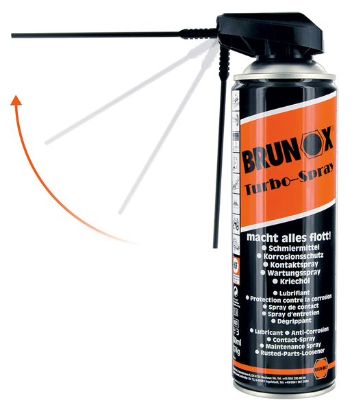 Brunox Turbo spray 500ml Power-Click