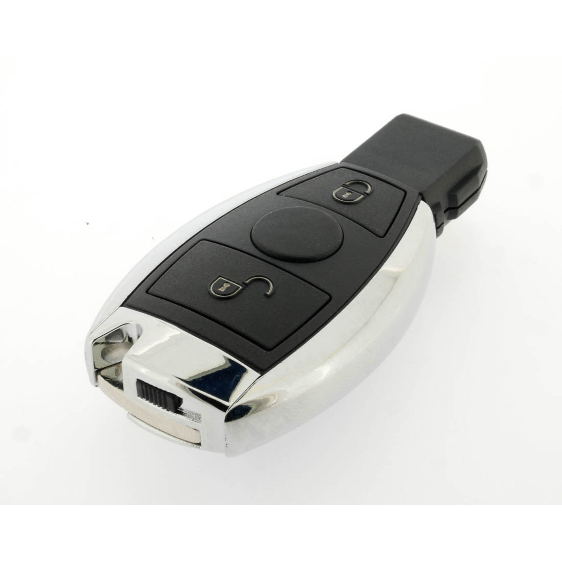 MER-S004, 2 knops, Mercedes style, lege behuizing