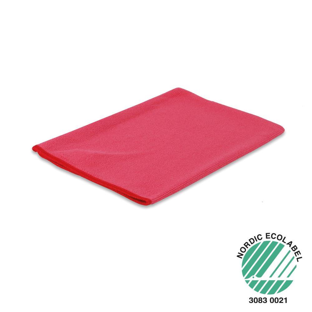 Wecoline microvezel washandschoen rood - 10 stuks