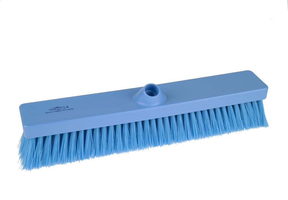 Hillbrush bezem medium blauw 45 cm - B809b