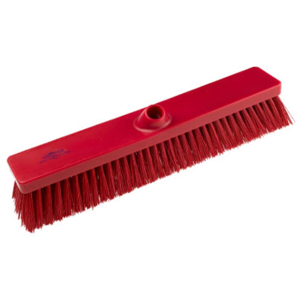 Hillbrush harde bezem 45 cm rood - B994r