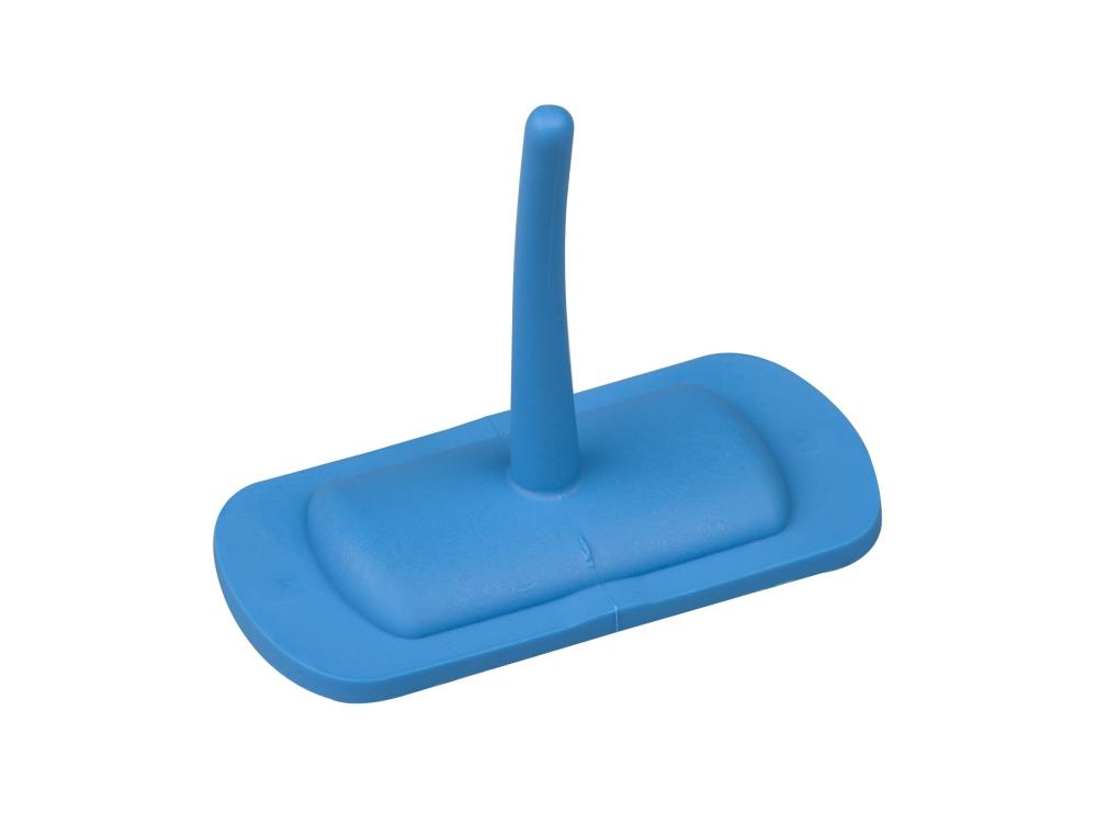 Hillbrush kunststof haak blauw voor Rail 500