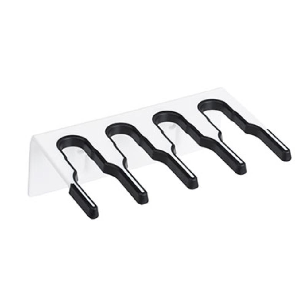 Hillbrush wandhouder 4 stelen - WLBR1w