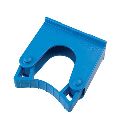 Hillbrush klem voor borstels en stelen blauw