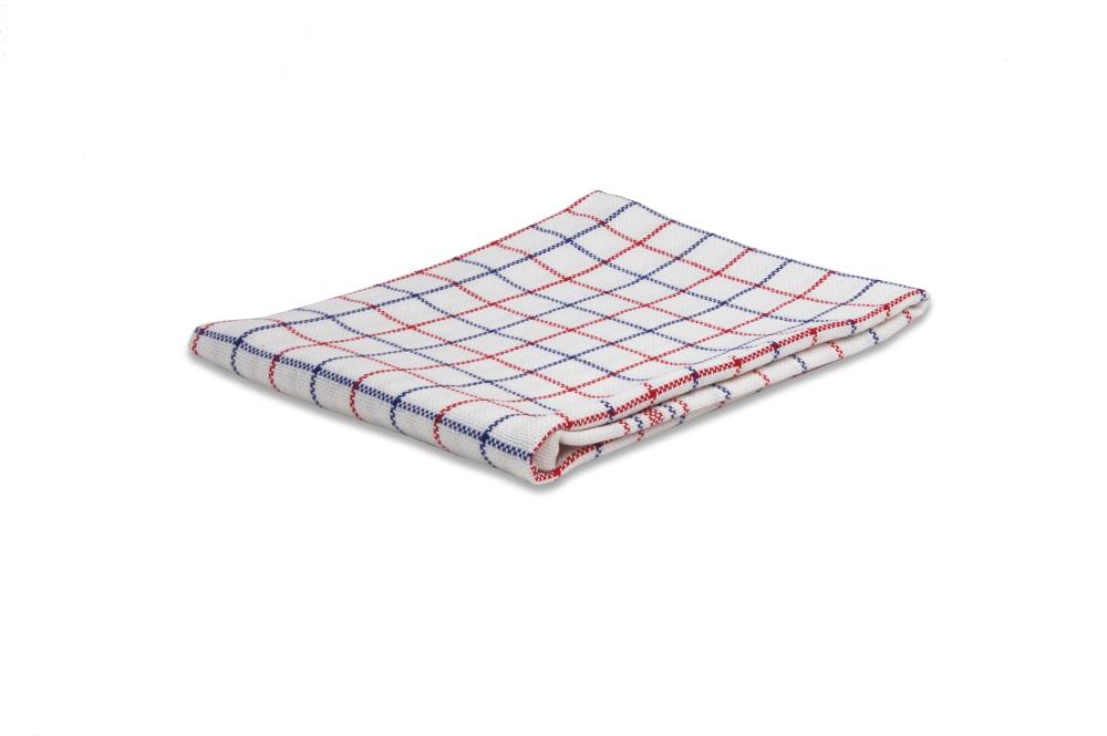 Theedoek nationale ruit 70 x 70 cm 100% katoen - 6 stuks