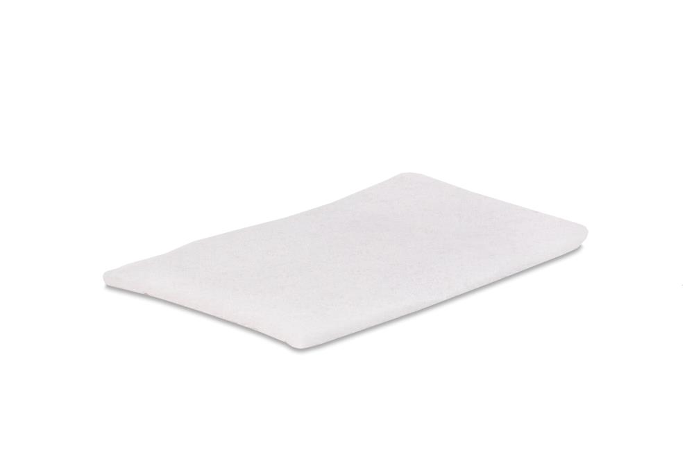 Schuurlap wit 15 x 23 cm - 10 x 10 stuks