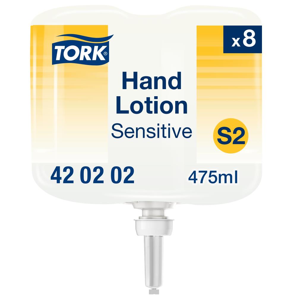 Tork ongeparfumeerde hand & bodylotion - 8 x 475 ml