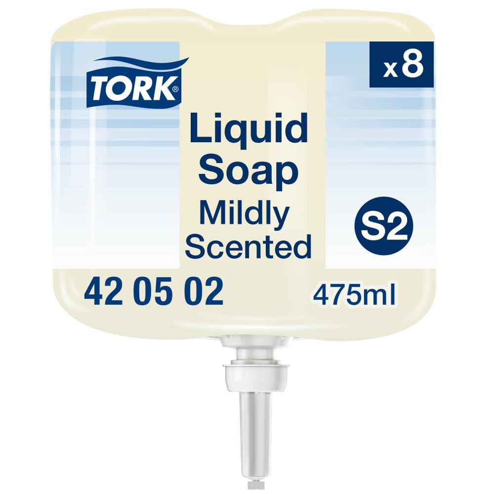 Tork Premium vloeibare milde zeep mini - 8 x 475 ml