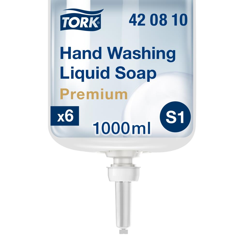Tork Premium antibac vloeibare zeep - 6 x 1000 ml