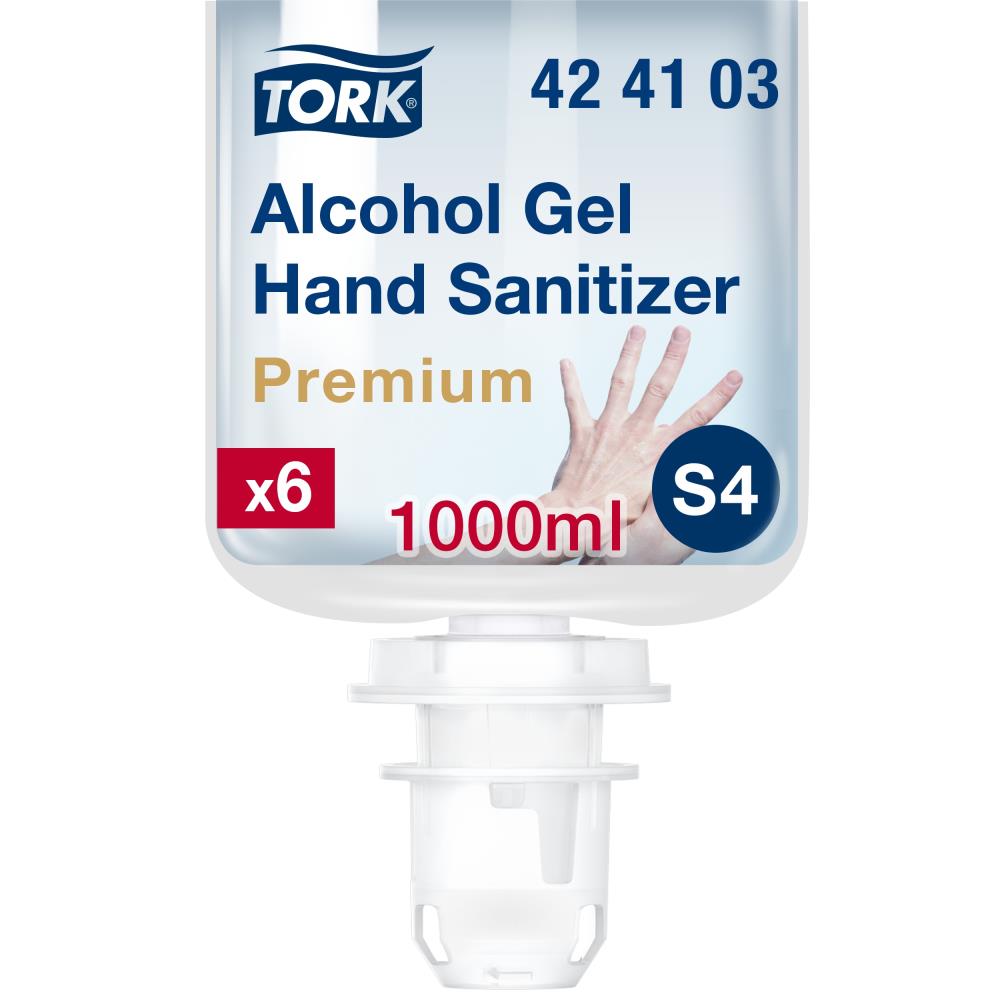 Tork alcohol handdesinfectie foam S4 - 6 x 1000 ml