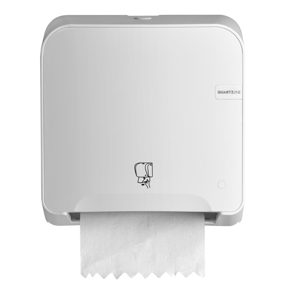 Quartz White mini matic XL handdoekautomaat - tear & go