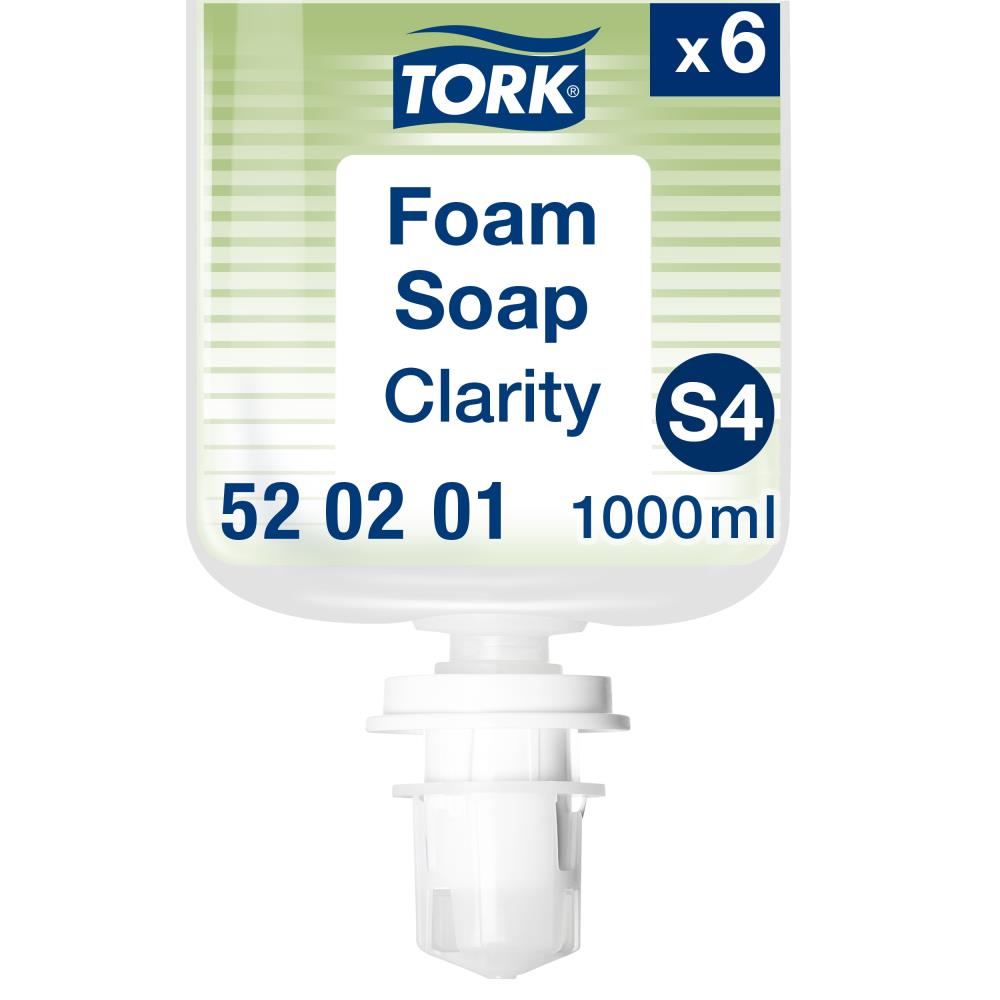 Tork Clarity zuivere schuimzeep S4 - 6 x 1000 ml