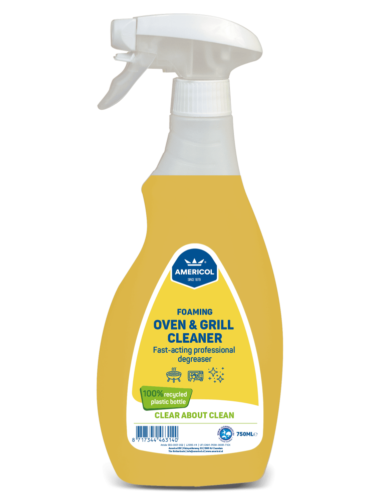 Americol oven & grill foam reiniger - sprayflacon 750 ml